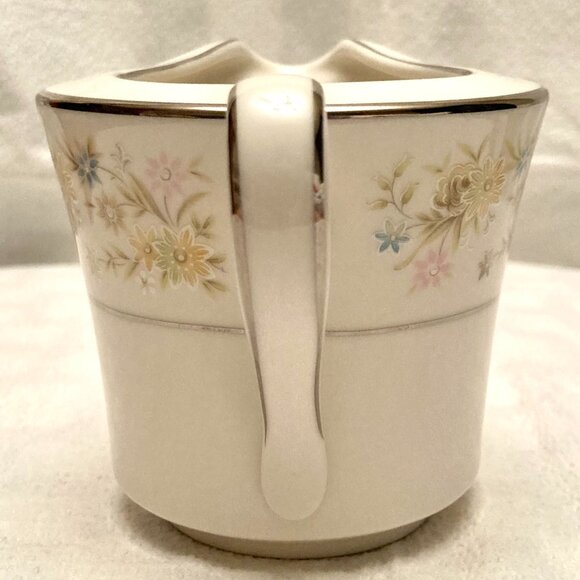 VINTAGE Noritake “Blossom Time” #7150 Fine Ivory China Creamer Pourer Pitcher - Picture 6 of 9